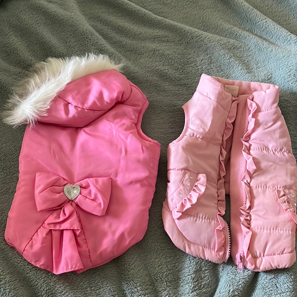 Smoochie pooh pup jackets size Small